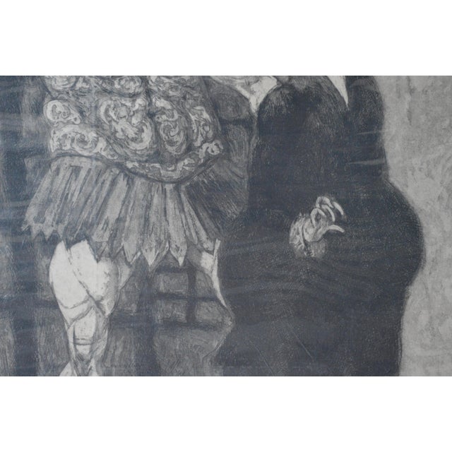 Federico Castellon Original Etching and Aquatint Signed #'D For Sale In New York - Image 6 of 6