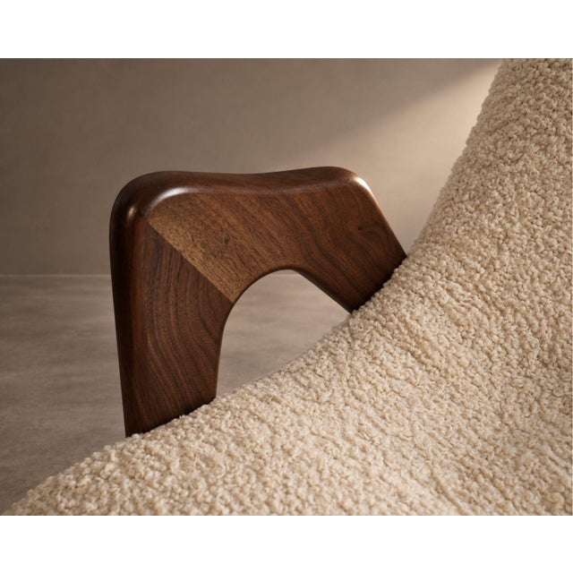 Wood Scoop Lounge Chairs by Adrian Pearsall, Model Cw 705, C. 1950s For Sale - Image 7 of 9