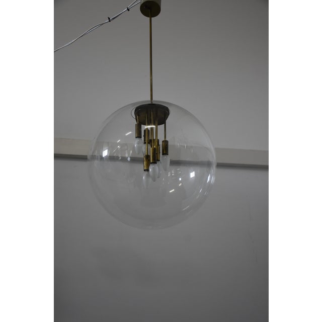Large Mid-Century Dutch Big Ball Lamp, 1970s For Sale - Image 9 of 12