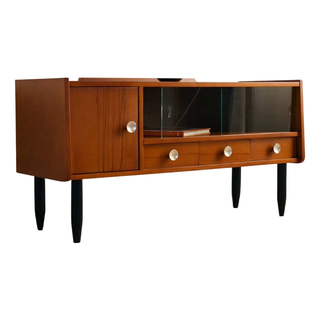 Small Vintage TV Unit from Vilniaus Baldų Kombinatas, 1965 For Sale
