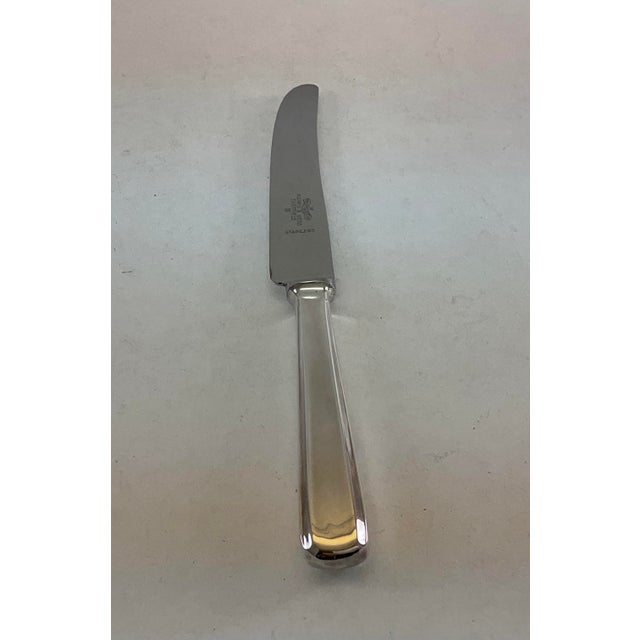 1980s Silver Plated Dinner Knife, Leighton For Sale - Image 13 of 17