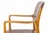 Vintage Italian Chairs in Mahogany Wood and Leather, 1950s, Set of 2 For Sale - Image 6 of 10