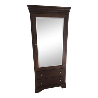 Stanley Furniture Armoire With Mirror For Sale