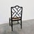 Faux Bamboo Dining Chairs in Black Lacquer, Set of 4 For Sale - Image 10 of 12