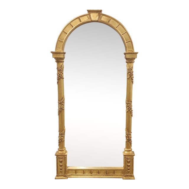Carver's Guild Garden Niche Gilwood Mirror For Sale