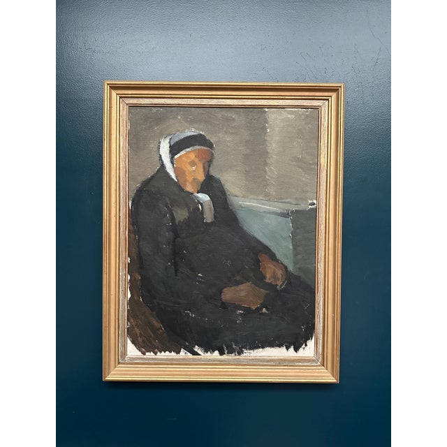 Anna Barbara Weinreich, Gumma, 1950s, Oil on Canvas, Framed For Sale - Image 8 of 14