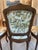 Wood Antique French Country Walnut Dining Chairs Set of 6 For Sale - Image 7 of 12