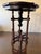 1990s 1990s Imported Asian Lignum Vitae Wood Turned Leg Tripod Footed Plant Stand Table For Sale - Image 5 of 12