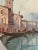 Aldo Marangoni, Venice, 20th Century, Oil on Canvas For Sale - Image 6 of 7