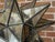 Mid 20th Century Mid Century Modern French Star Shaped Light Fixture with Mirrored Panels, USA Wired For Sale - Image 12 of 12