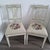 1950s 1950s Shabby Chic Upholstered Chairs With Floral Needlepoint – Set of 2 For Sale - Image 5 of 9
