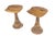 Wood Turned Bases Carved Seat Solid Oiled Walnut Bar Stools MINT! For Sale - Image 7 of 14