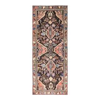 1960s Brown Vintage Persian Rug For Sale