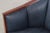 Stickley Cherry Blue Leather Club Chair For Sale - Image 9 of 16