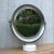 Gray Narciso Table Mirror by Sergio Mazza for Artemide For Sale - Image 8 of 9
