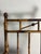 Charming child's rocking chair crafted from bamboo and wood with hand-burned (pyrography) decorative detailing throughout...