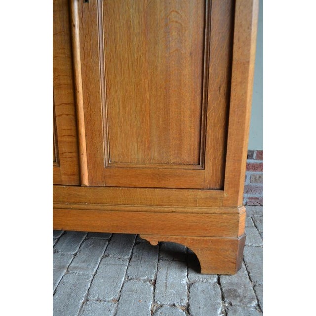 Antique Louis Philippe Wardrobe in Oak For Sale - Image 6 of 10
