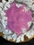 Late 20th Century Set of Eight Fornasetti Style Pink Splash Luster Dinner Plates For Sale - Image 5 of 11