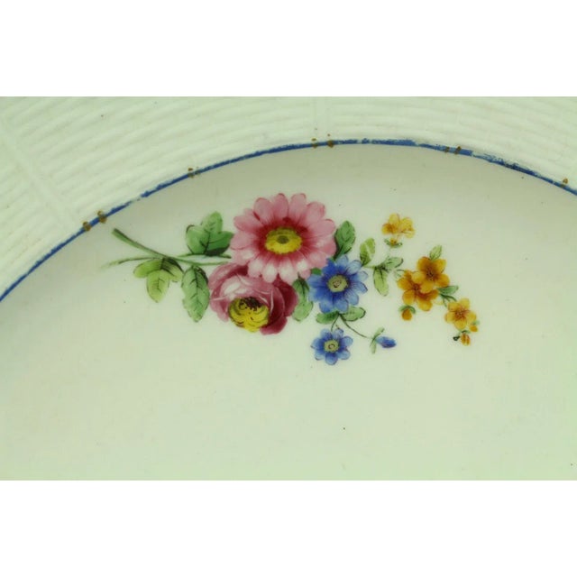 White 1777 Sevres Soft Paste Porcelain Plate For Sale - Image 8 of 13