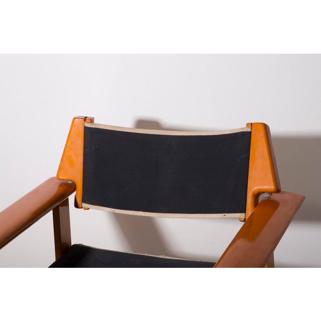 Hollywood Folding Armchairs attributed to Carlo Hauner for Fratelli Reguitti, 1970s For Sale - Image 9 of 10