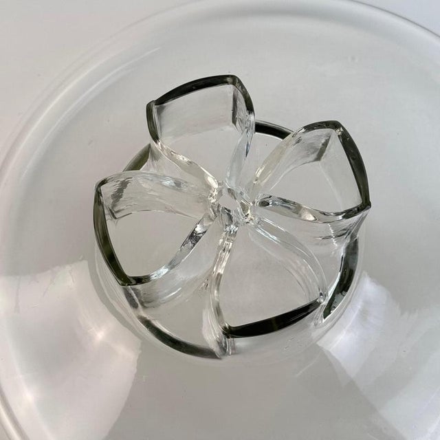 Large Flower Vase attributed to Alfredo Barbini for Barbini, 1970s For Sale - Image 4 of 10