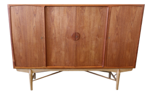 Danish Cabinet in Teak and Oak, 1960s