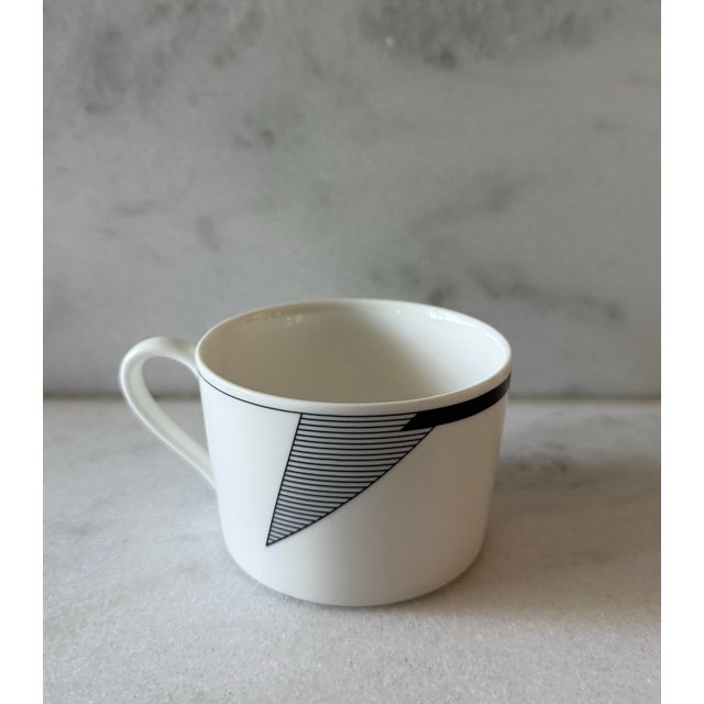 Christopher Stuart Optima Coffee Cups and Saucers - Set of 6 For Sale - Image 4 of 11