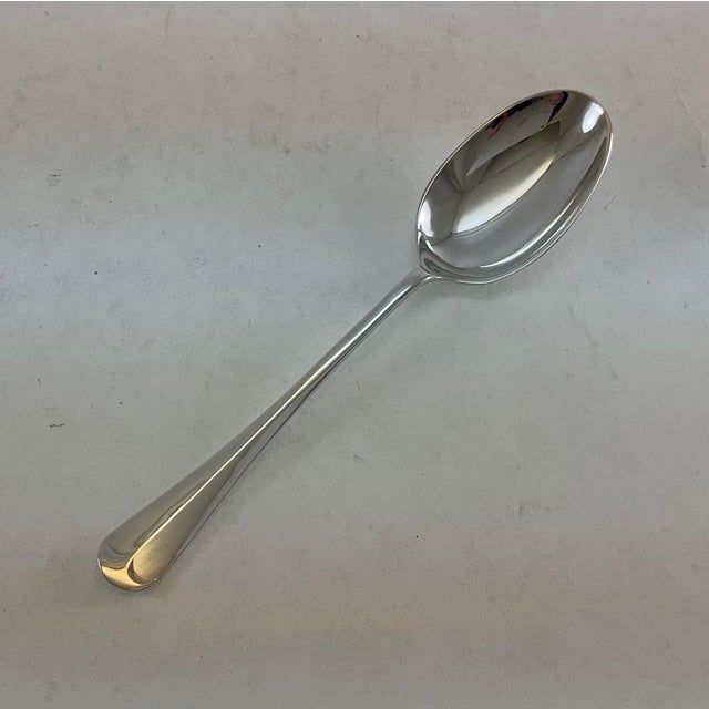 English 1980s A Set of Fish Eaters & Fish Servers, 26 Pieces,+ 12 Spoons Rattail- 38 pcs For Sale - Image 3 of 16