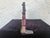 Metal Vintage Cast Iron Steam Locomotive Doorstop With Original Polychrome Paint For Sale - Image 7 of 10
