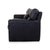 Animal Skin Black Leather 3-Seater Sofa from Brühl For Sale - Image 7 of 8