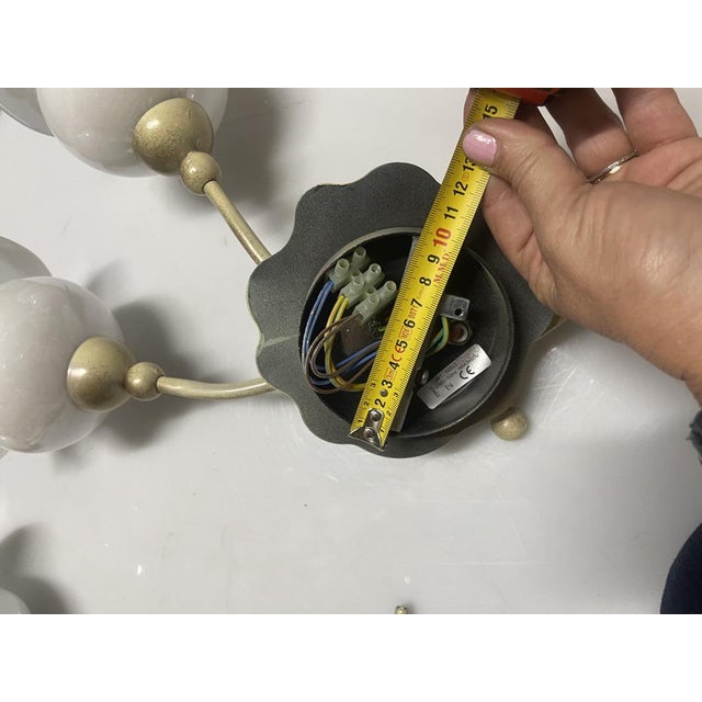 Murano Glass Zonca Sconces, 1980s, Set of 2 For Sale - Image 7 of 11