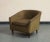 Brown Vintage Midcentury Style Italian Lounge Chair For Sale - Image 8 of 14