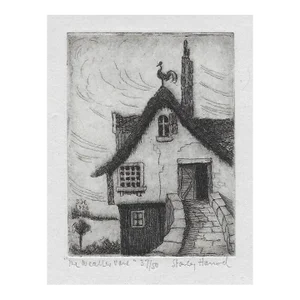 Stanley Harrod Weather Vane Etching