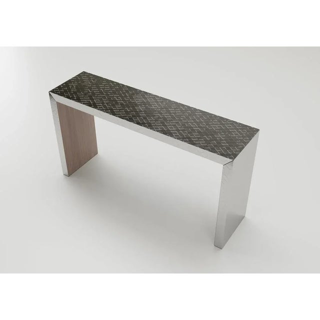 Franco Albini Optical Console Table by Andrea Bonini For Sale - Image 4 of 7