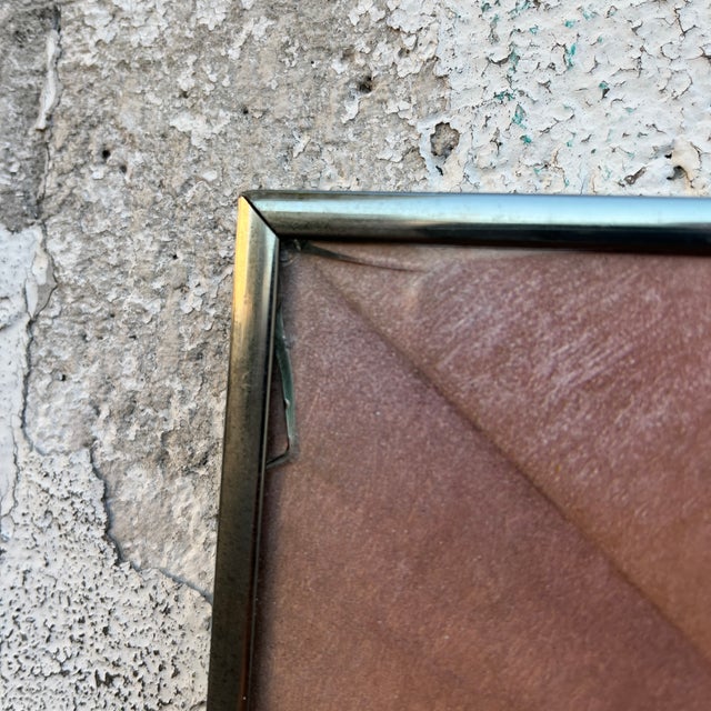 Pink 1980's John Moore "Thursday" Metropolitan Museum of Art Exhibition Framed Poster. For Sale - Image 8 of 16