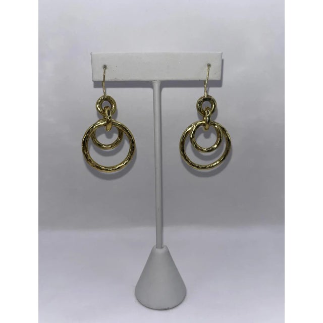 Timeless and versatile, these Ippolita earrings are crafted in glowing 18k yellow gold and designed in a classic open-...