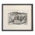Antique Original Limited Edition Etching Signed by American Artist Adele Watson Titled "Ogunquit" 1873 - 1947 For Sale