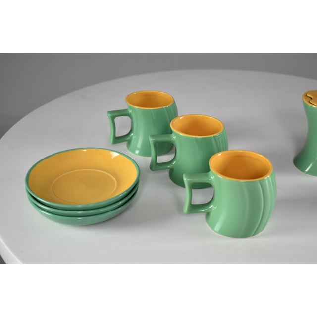 Ceramic 1985's Italian Ceramic Tea and Coffee Service by Massimo Iosa Ghini for Naj-Olea - 10 Pieces For Sale - Image 7 of 12