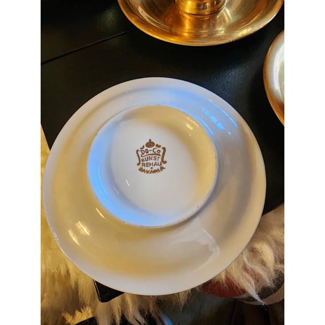 Gold Bavarian Porcelain Demitasse Set For Sale In San Antonio - Image 6 of 8