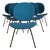 Mid-Century Modern Dutch Kembo 301 Chairs by W.H. Gispen, 1960s, Set of 6 For Sale