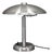 Art Deco Nickel Mushroom Table Lamp, Europe, 1930s For Sale