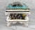 White Vintage Capodimonte Italian Rococo Porcelain Jewelry Dresser Box W/ Lid For Sale - Image 8 of 13