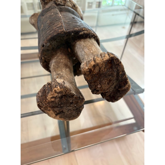 Wood Early 20th Century Carved African Fertility Sculpture For Sale - Image 7 of 11
