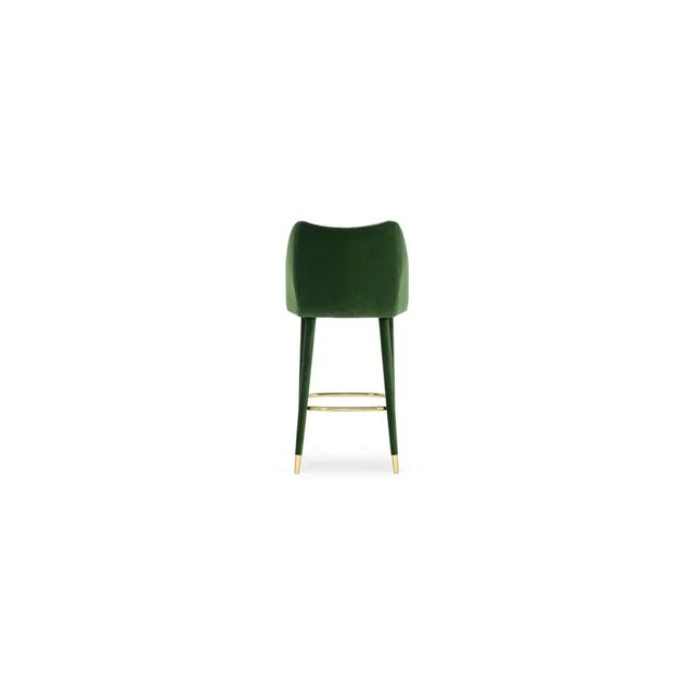 Not Yet Made - Made To Order Figueroa Bar Stool by Insidherland For Sale - Image 5 of 7