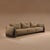 Dudley Sofa by Wood Tailors Club, in New conditions. Designed from 2000 Signed by Maker