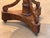 Wood 19th Century French Walnut Table With Marble Top For Sale - Image 7 of 10