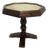 Vintage Octagonal Table with Drawers and Brass Top, 1920s For Sale