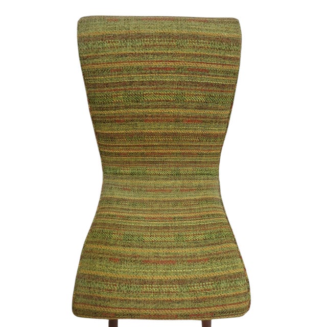 Brown Rare Vintage Danish Modern Solid Teak Chair Desk Lounge Side Dining Accent For Sale - Image 8 of 9