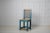 Antique Northern Swedish Blue Country Chair For Sale - Image 3 of 8