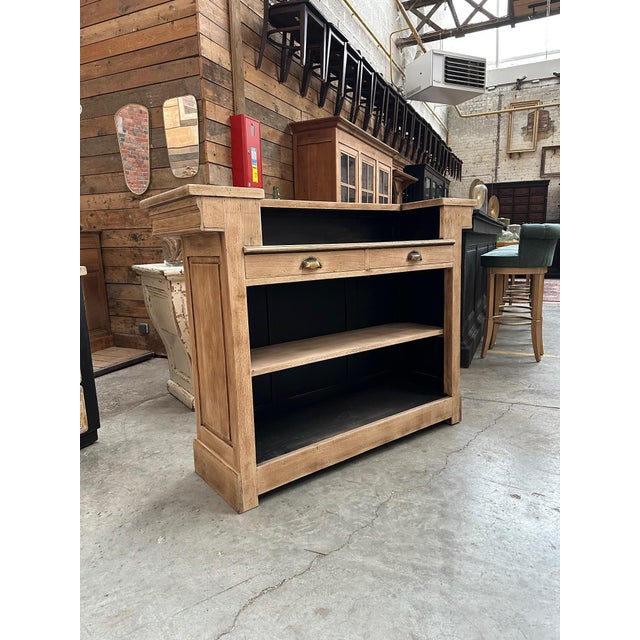 Solid Oak Bar, 1950s For Sale - Image 6 of 14